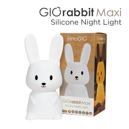 InnoGIO Silikonowa lampka nocna GIOrabbit Maxi GIO-137 (1)